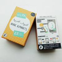 Juego de memoria personalizado para niños, tarjetas coleccionables Flash, material de papel duradero para diversión, juego de naipes