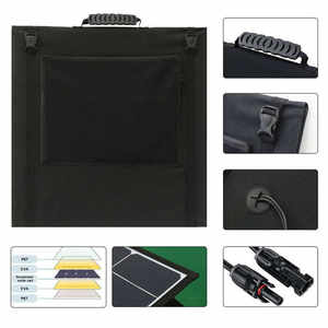 <span class=keywords><strong>Kit</strong></span> de <span class=keywords><strong>panneau</strong></span> <span class=keywords><strong>solaire</strong></span> portable 60W <span class=keywords><strong>12V</strong></span>, <span class=keywords><strong>panneau</strong></span> flexible en silicone pliable pour <span class=keywords><strong>camping</strong></span>-<span class=keywords><strong>car</strong></span>, bateau, caravane, hors réseau, alimentation OEM - Product Image 2