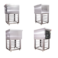 Fabrieks prijs originele 10+5 rekken 380v 9.5kw duurzame temperatuurregeling rotatieconvectieoven voor 	 Voedselbedrijven Brood