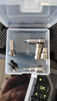 Kit de sonde d'inspection à fibre optique WF700VK Kit de nettoyage de fibres optiques avec écran LCD HD de 3,5 pouces et grossissement 400x pour testeur