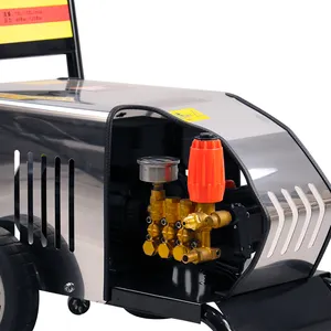 Thiết kế mới 1.8kw 2.2kw 12mpa 120bar điện xe máy giặt rử<span class=keywords><strong>a</strong></span> xe máy tự động - Product Image 4