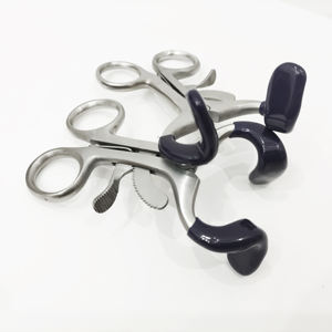 Pemanjang mulut baja antikarat, gigi portabel pembuka 45cm 50cm 55cm tipe penjepit Molt penutup mulut perlengkapan medis daya Manual - Product Image 2