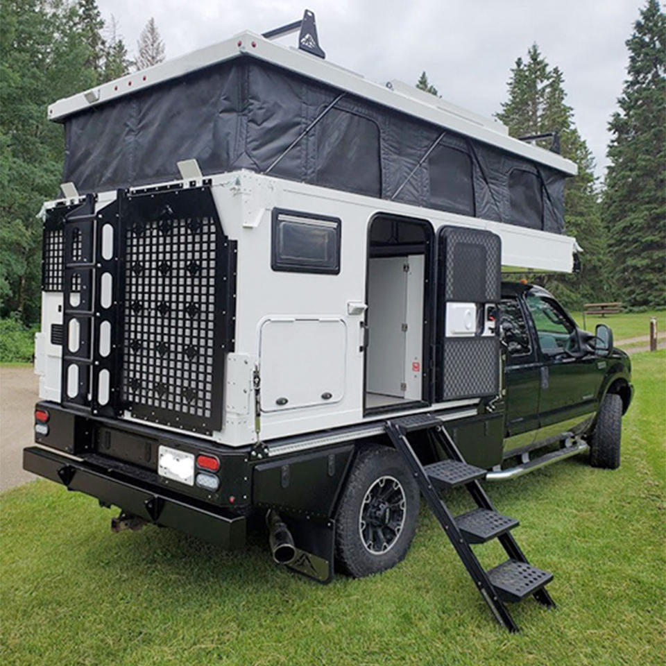 2023 New Design Expedition Pop up Truck Camper Off Road Mid Size Travel ...