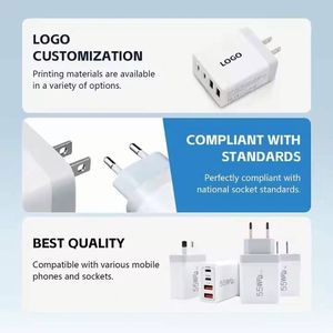 Fast Charger QC3.0 55W Type-<b>C</b> Fast Charging GaN Wall <b>Adapter</b> for 17 Pro Max for Laptop & Mobile Phones - Product Image 5