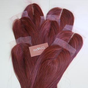 100% Raw Vietnamese Human Hair <b>Lace</b> <b>Closure</b> Straight, Custom Length Natural Hairline, No Tangle, No Shedding, Bulk Supplier - Product Image 2