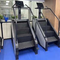 Escaladora Vertical para Gimnasio Comercial, Simulador de Escaleras para Ejercicio