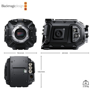 Caméra de cinéma numérique Blackmagic Design Ursa Mini Pro 12k, caméra BMD, photographie, arrière-plan, Blackmagic Design Ursa Mini Pro 12k D - Product Image 3