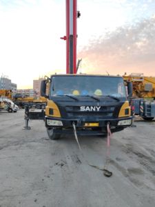รถเครนเคลื่อนที่ SANY ปี 2021 รุ่น STC900T7 ขนาด 90 ตัน / รถเครนติดรถบรรทุก รุ่น STC1600T8, STC1000T7, STC800T6, SAC4500 เครื่องยนต์ Weichai 90 ตัน สำหรับขาย - Product Image 4