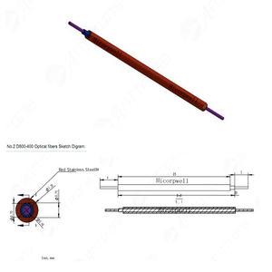 เส้นใยควอตซ์ DIA 600 UM 304อ่อนท่อสแตนเลสความยาว25มมใยแก้วนำแสงทันตกรรม - Product Image 2