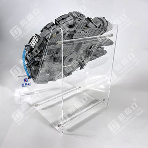 सजावट के लिए लोकप्रिय स्पष्ट ऐक्रेलिक उच्च गुणवत्ता वाली मिलेनियम फाल्कन डिस्प्ले स्टैंड - Product Image 4