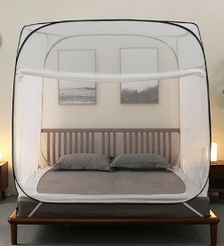 Tienda de campaña plegable antimosquitos con fondo de red para viajes de adultos con diseño plegable - Product Image 2