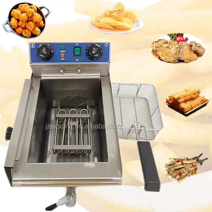 Erschwing liche automatische Pommes Frites Maschine Kartoffel brat maschine Druck fritte use Gas maschine