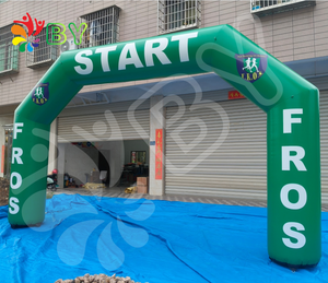 Système de brumisation de refroidissement pour marathon extérieur TENTSPACE Arc de brumisation gonflable de course pour arches de soufflage publicitaires - Product Image 2