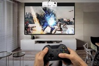 Projecteur de cinéma maison HaoMingOptoma UHD35x, 3 600 lumens, 4K UHD, temps de réponse de 4,2 ms à 1080p avec optimisation pour les jeux