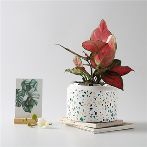 Plantes en <span class=keywords><strong>céramique</strong></span>, pot de plantes pour décoration de mariage, maison, hôtel, motif macéro3, jardinage, intérieur et <span class=keywords><strong>extérieur</strong></span> - Product Image 5