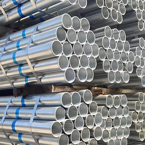 Tubería galvanizada soldada <span class=keywords><strong>de</strong></span> pared pesada <span class=keywords><strong>de</strong></span> grado industrial para columnas estructurales - Product Image 4