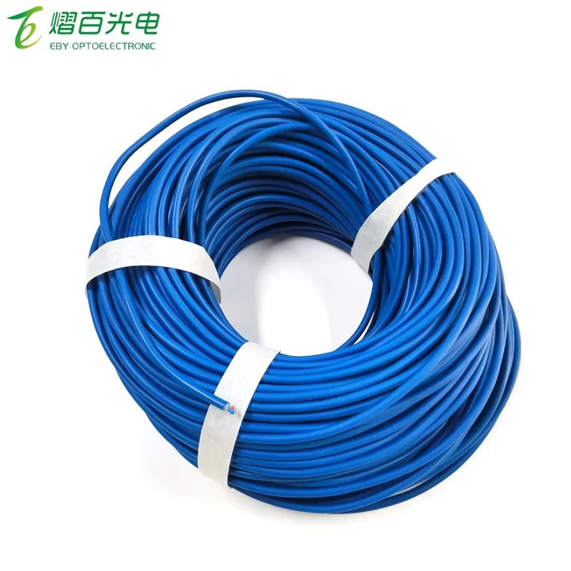 전원 및 제어 케이블 LiFY 1 kV 유연성 매우 부드러운 PVC PU 케이블 파란색