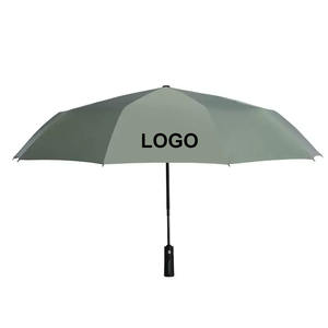 <span class=keywords><strong>Parapluie</strong></span> de voyage compact pliable incassable avec tige robuste, design minimaliste pour hommes, femmes, adolescents et enfants, pour le golf et la protection solaire - Product Image 1