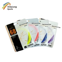 Cordage de badminton Alpha BS68 Overturned Hook 10M en nylon composite haute élasticité durable 0,68 mm bobine entraînement compétition Chine