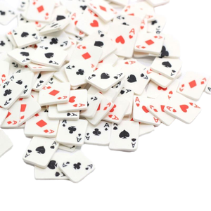 500g rebanadas de arcilla polimérica suave estilo amor corazón patrón de fresa para decoración de boda y regalo DIY Nail Art Crafts - Product Image 4