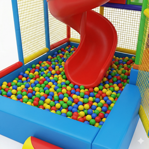 Nuevo Diseño 2026: Remolque Móvil para Parque Infantil Interior de 8m, <span class=keywords><strong>Centro</strong></span> de Juegos Suaves Portátil para Niños con Trampolín Integrado para Negocios - Product Image 4