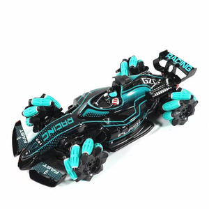 Juguete de coche de <span class=keywords><strong>Radiocontrol</strong></span> con luz y sonido, vehículo rodante de control remoto, coche de carreras acrobático con pulverización, 360 - Product Image 4