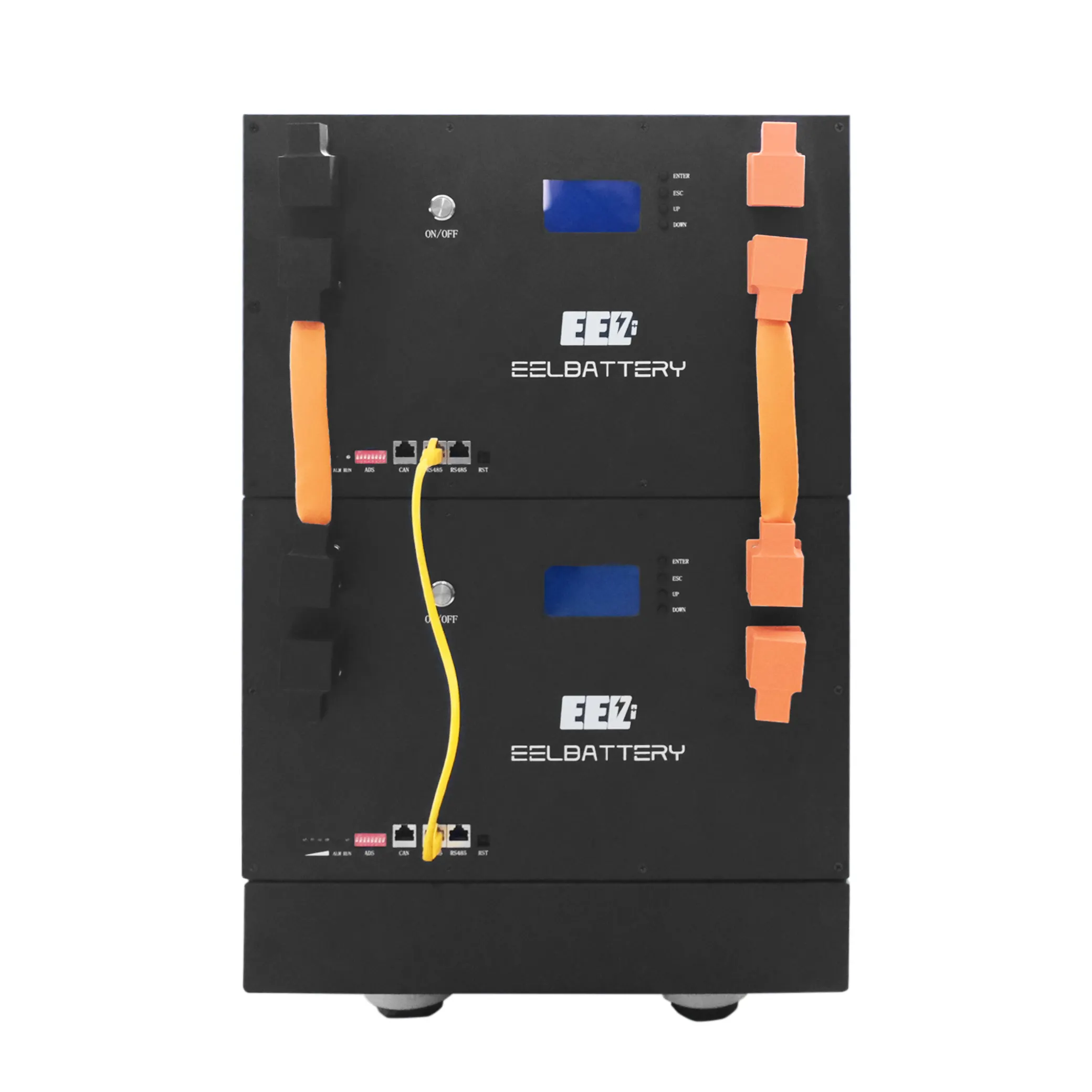 Batterie de stockage domestique pour chariot élévateur 48V 16S Lithium LiFePO4 dernière version BMS Design personnalisé Grande boîte en métal