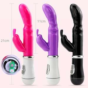 10-Gang USB wiederauf ladbare Dildos und <span class=keywords><strong>Vibrator</strong></span> Großhandel Günstige G-Punkt Double Vib rating <span class=keywords><strong>Dildo</strong></span> <span class=keywords><strong>Vibrator</strong></span> für Frauen Anal Plug - Product Image 4