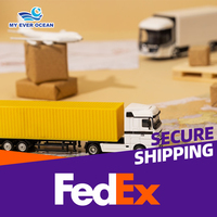 Agent d'expédition sécurisé, transport maritime DDP porte-à-porte, fret Chine-USA, Amazon FBA, express aérien FedEx