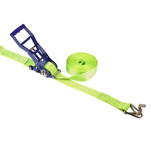 Sangle à cliquet en polyester robuste de 2500 kg avec poignée ergonomique et crochet en J de type <span class=keywords><strong>Ergo</strong></span>, XUMA E-RS5043, impression de logo - Product Image 1
