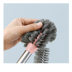 Nouveau produit – Kit de brosses de nettoyage de toilettes anti-goutte, facile à assembler, pour un nettoyage en profondeur, avec <span class=keywords><strong>support</strong></span> - Product Image 2