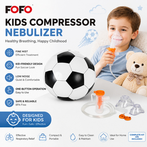 Nebulizzatore Elettrico a Forma di Pallone da Calcio per Bambini |   Macchina per l'<span class=keywords><strong>asma</strong></span> di livello ospedaliero con garanzia di 2 anni per uso domestico - Product Image 1