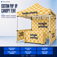 Tente Pop-Up Extérieure Personnalisée en Oxford Imperméable 10ft 20ft pour Événements Sportifs et Expositions