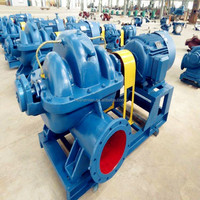 Pompe centrifuge à haut débit, pompe centrifuge à double volute, aspiration, support OEM, conception à carter divisé