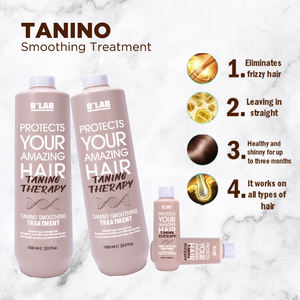 Nouvel arrivage Soin capillaire Salon professionnel de coiffure <span class=keywords><strong>Tanino</strong></span> Kératine Traitement brésilien Cheveux abîmés Traitement lissage à la kératine - Product Image 4