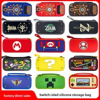 Tas Penyimpanan OLED Generasi ke-2 Switch2, Bahan EVA, Casing Pelindung untuk Aksesoris Kartu