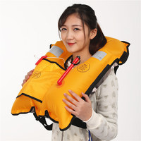Automatique 150N Gonflable Natation Pêche Gilet De Sauvetage Portable Marine Adulte PFD Gilet De Sauvetage avec Co2 Cylindre CE