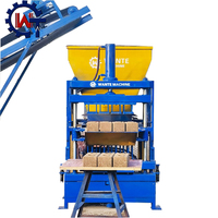 WT4-10, machines de fabrication de briques à emboîtement automatique d'argile au meilleur prix