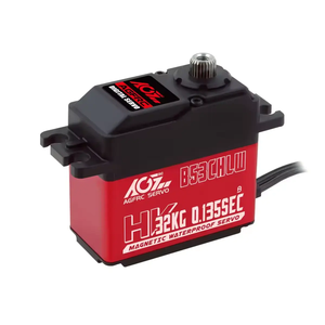 AGFRC B53CHLW - Motor Digital Programable sin Núcleo, 32 kg de Torque, 0.135S, IP67, Carcasa de Aluminio Mediana, Resistente al Agua, para Barcos RC - Product Image 2