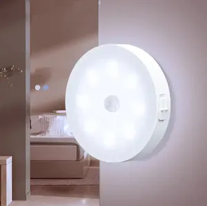 Human Body Induction Cabinet Light Corridor Bedroom Hallway Induction Magnetic Absorption LED Induction Light