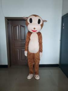 Lange Plüsch Löwe Maskottchen Kostüm Outfit Löwe Walking Mascotte zum Verkauf Schlange und Affe Maskottchen für Party - Product Image 4