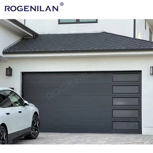 <span class=keywords><strong>Porte</strong></span> <span class=keywords><strong>de</strong></span> <span class=keywords><strong>garage</strong></span> électrique éconergétique la plus vendue par Rogenilan Portes <span class=keywords><strong>de</strong></span> <span class=keywords><strong>garage</strong></span> sectionnelles <span class=keywords><strong>de</strong></span> style villa en verre aluminium noir - Product Image 6