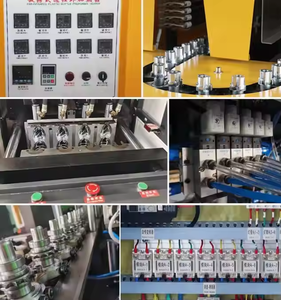 Second Hand Flaschen herstellungs maschine Halbautomat ische Haustier blas maschine Pet Plastik flaschen herstellungs maschine Globaler Lieferant - Product Image 3