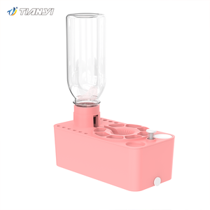 Nieuwe Kwaliteit Van Multifunctionele Verfborstelreiniger Plastic Pennenwasser Met Houder Aquarel Palet Voor Acryl, Aquarel - Product Image 3