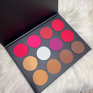 Top Selling HD Matte Pressed Powder Contour Palette Private Label <strong>Makeup</strong> Contouring Blush Palette - Product Image 6