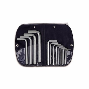 Jeu de clés hexagonales 12 pièces, kit d'outils métriques en forme de L pour réparation de précision - Product Image 1