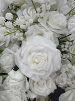 Centerpiece Bola Bunga Cantik Populer, Elegan, untuk Pernikahan, 70 cm, Buket Bola Bunga Pernikahan