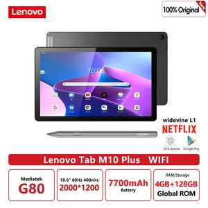 Tablet <span class=keywords><strong>M10</strong></span> Plus (3a Gen) con Display 10.6 Pollici 2K 60Hz, Qualcomm Snapdragon 6806, 6GB RAM, 128GB, LTE, 7700mAh, Android 12, USB Type-C - Product Image 1