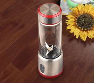 <span class=keywords><strong>Licuadora</strong></span> portátil recargable por USB, artículo OEM, 126W, 6 cuchillas, 450ML de capacidad - Product Image 5