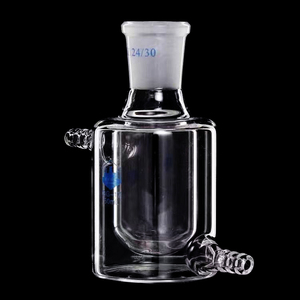 Lò phản ứng thạch anh chịu nhiệt độ cao lò phản ứng thủy tinh thạch anh trong một lớp kép cho phòng thí nghiệm - Product Image 4